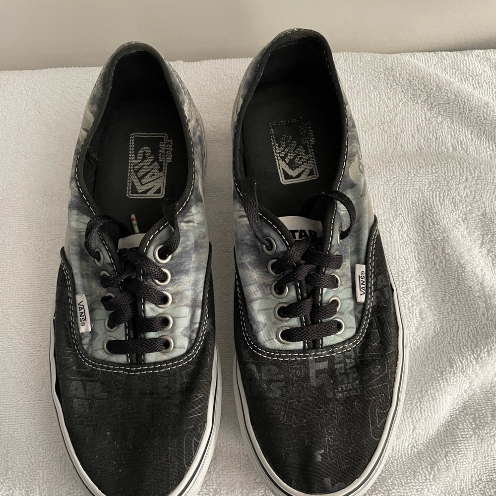 VANS STAR WARS YODA Shoes Size US Mens 8 Women’s 9.5 Excellent Condition #1030.